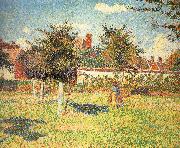 Camille Pissarro Afternoon sunshine oil painting artist